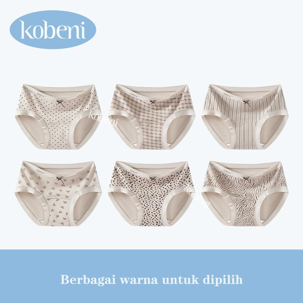 OFFICIAL (INSTANT) KOBENI CELANA DALAM WANITA 7A CELANA DALAM GADIS NYONYA PINGGANG TENGAH SEKSI CEL