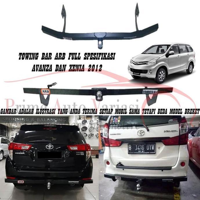 Towing Bar Arb Besi Bumper Belakang Towing Bar - Avanza Xenia 2012