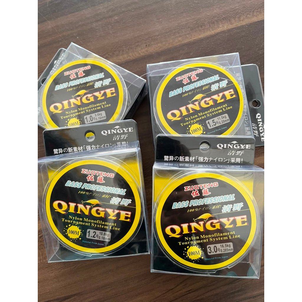 Senar Pancing Qingye 100m Clear - Kuat Ulet