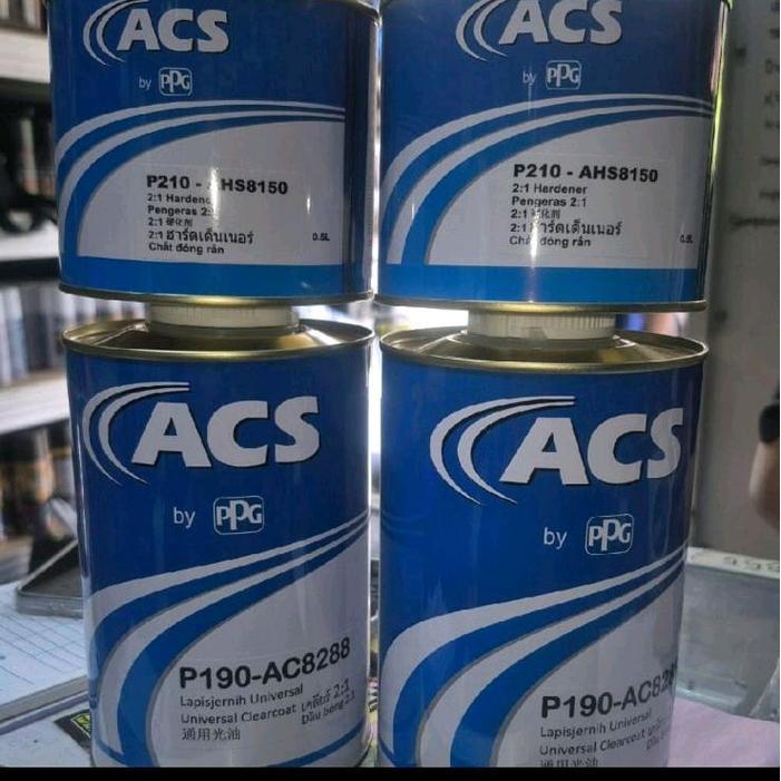 MURAH BERKUALITAS - PPG CLEAR COAT ACS 2:1 UNTUK SEGALA JENIS KENDARAAN P210-HS8150 & P190-AC8288 La