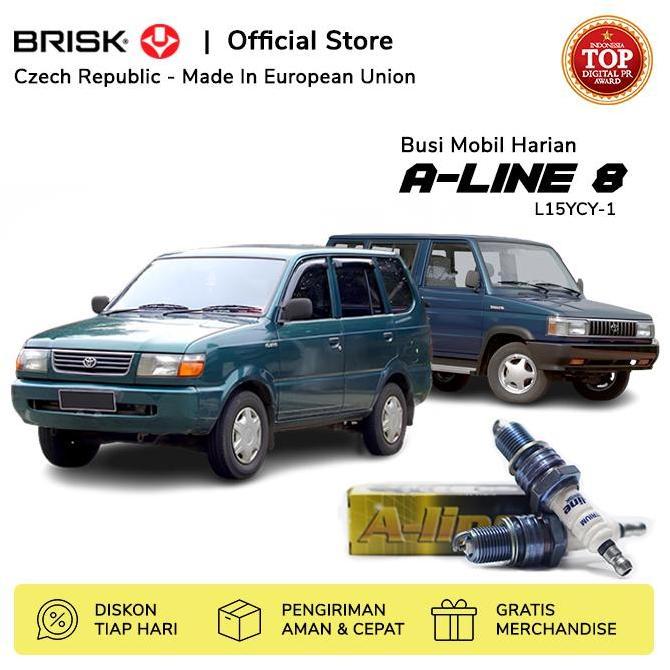 Busi Mobil Toyota Kijang Kapsul Super Brisk Aline 8 Diskon