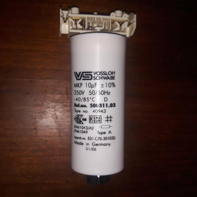 Kapasitor Vossloh Mkp 10Uf 250V Promo