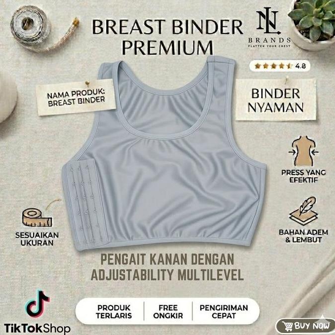 Breast binder Nlbrands 2 layer / perata dada / sport bra binder
