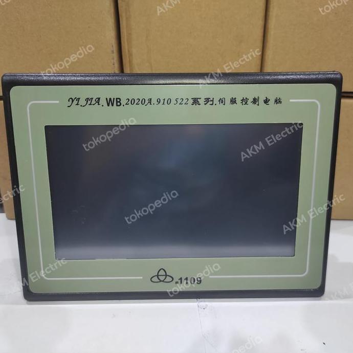 Monitor mesin potong / plc mesin potong / control servo