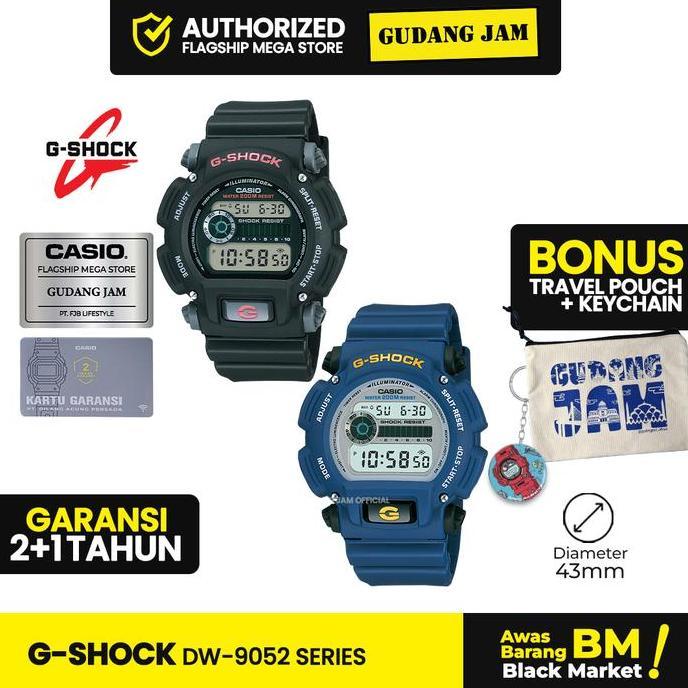 G-Shock DW-9052 |Jam Tangan Pria Cowok | Digital | Lengan kecil | Anti Air | Original | Casio G-Shoc
