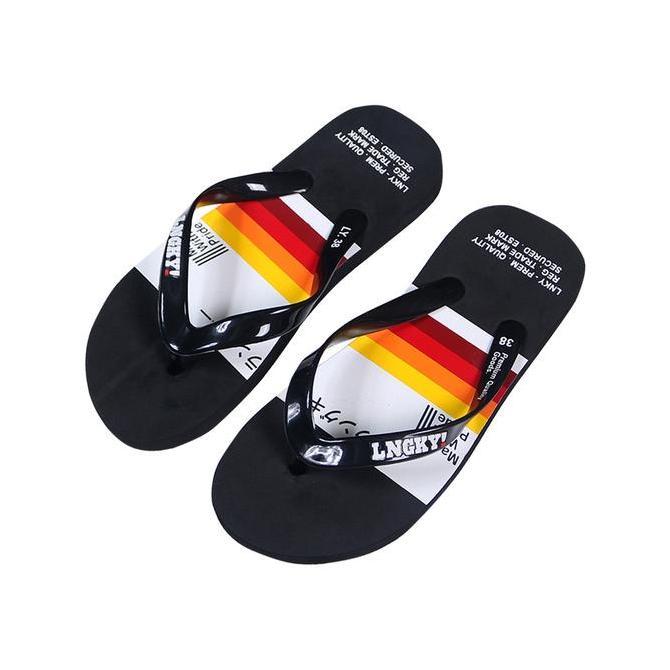 Shoesmen- Sandal Jepit Kekinian Langky Flip Flop Sypr Cinque Tebal Anti Air Pria