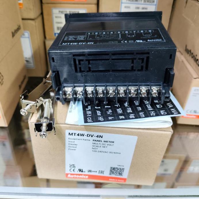 Panel Meter Autonics Mt4W-Dv-4N