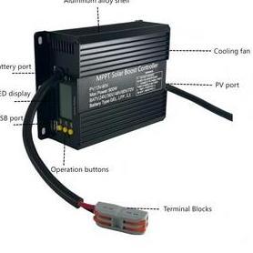 Mppt Solar Electric Vehicle Charging Controller 48V 60V 72V 400W Boost Solar Controller