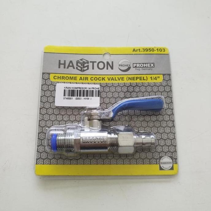 KRAN KOMPRESOR 1/4 PROHEX 3950-103 RESTOCK