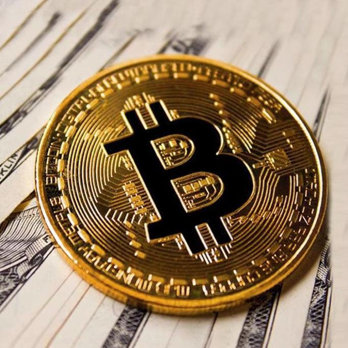 CLAKONE Bitcoin Souvenir Gift Pajangan / 10Pcs BTC Coin Permainan /Kerajinan Logam
