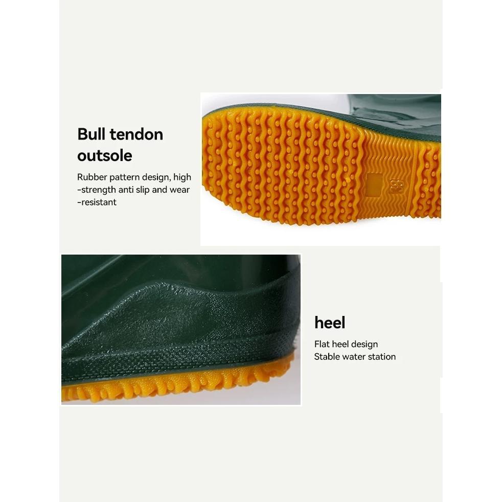 Sepatu Boots Pria Anti Air Sepatu Boot Petani Sawah Panjang Sepatu Boots Boot But Karet Pria Pertani