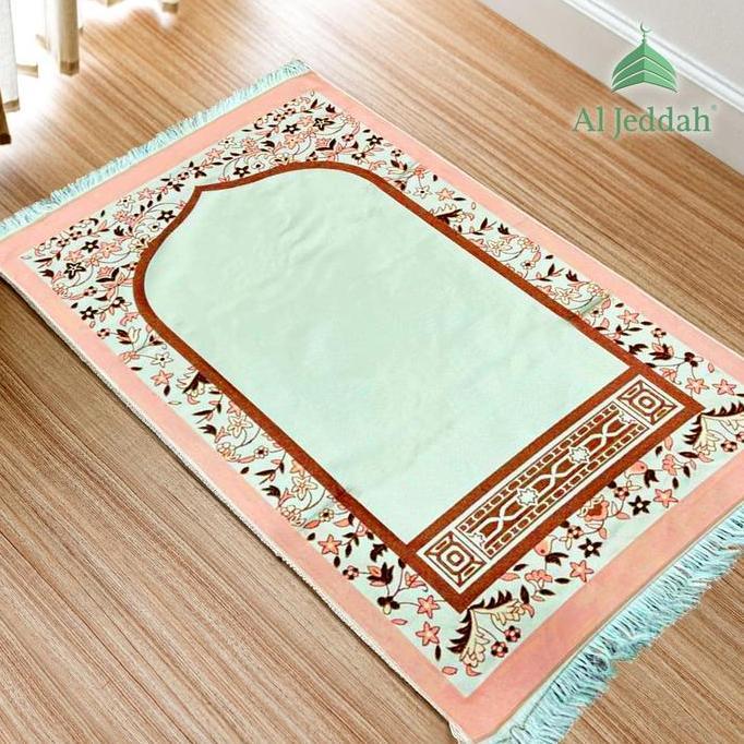 AL Jeddah Sajadah BATIK Travel Praktis 70x110 Sajadah Lipat Saku Premium I Sajadah Traveler CSS