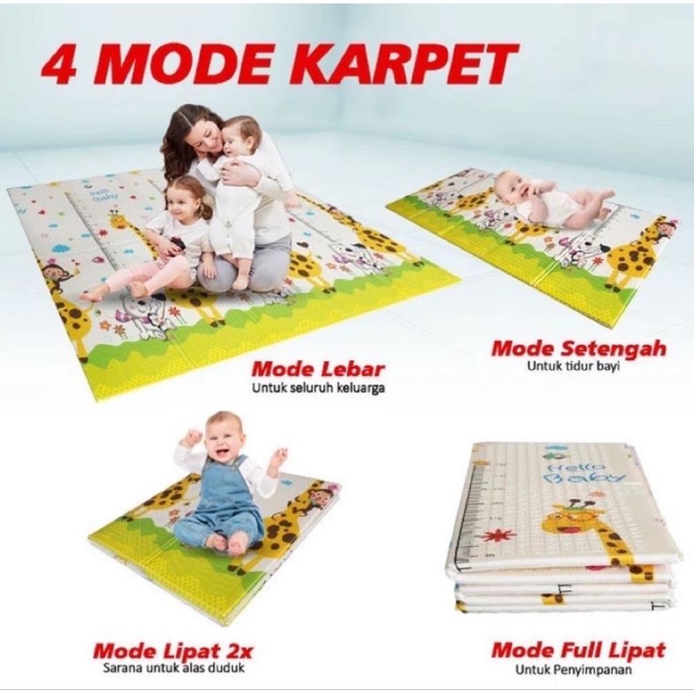 Karpet Lipat Matras Playmat Yakimura 180x200cm Matras Bayi-RANDOM