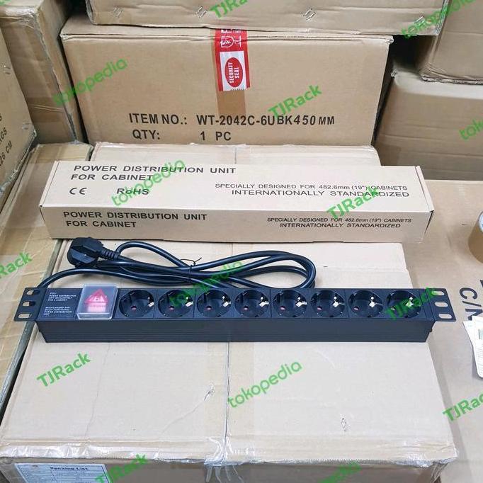Netlink- Pdu Rack Server 8 Port / Pdu 8 Lubang