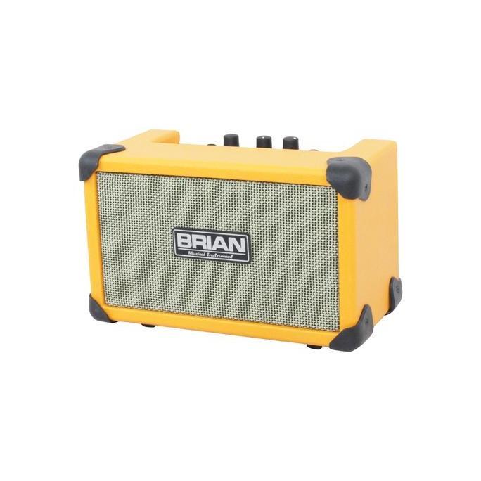 Soull- Ampli Mini Gitar Dan Bass Akustik Dan Elektrik 4 Inch Rna Orange Merk Brian Jakarta Ada Disto