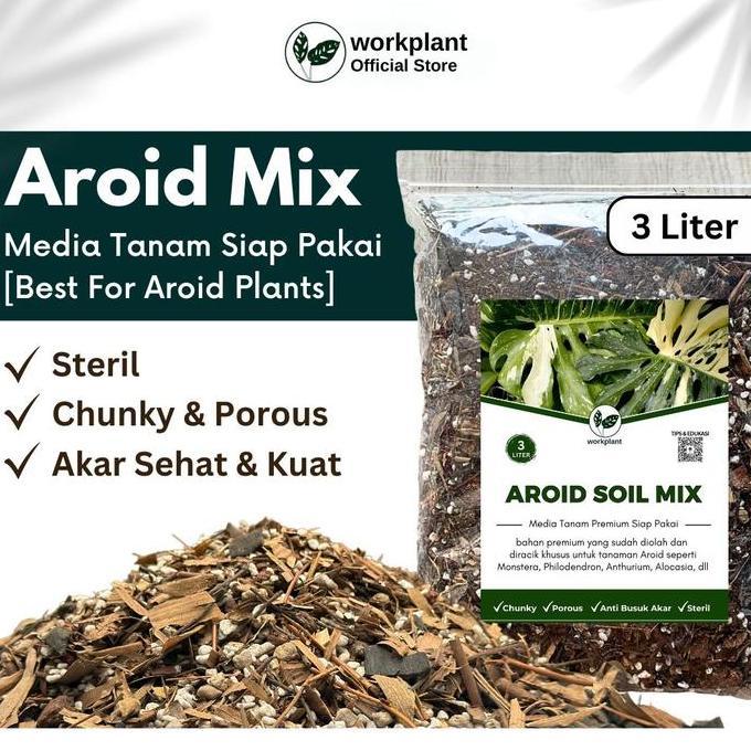 Elimasanuk - Aroid Mix - Media Tanam Premium Tanaman Hias Aroid