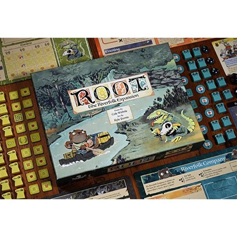 ROOT board game RIVERFOLK Expansion - UNDERWORLD Expansion - CLOCKWORK Expansion Board game