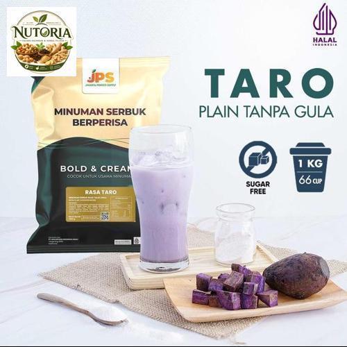 Bubuk Minuman Taro Plain Powder JPS Tanpa Gula