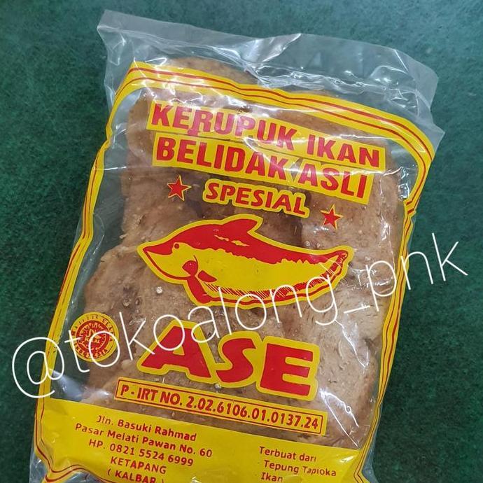 Kerupuk ikan belidak ASE Spesial