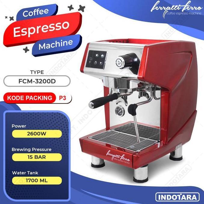 Ferratti Ferro Espresso Machine FCM3200D