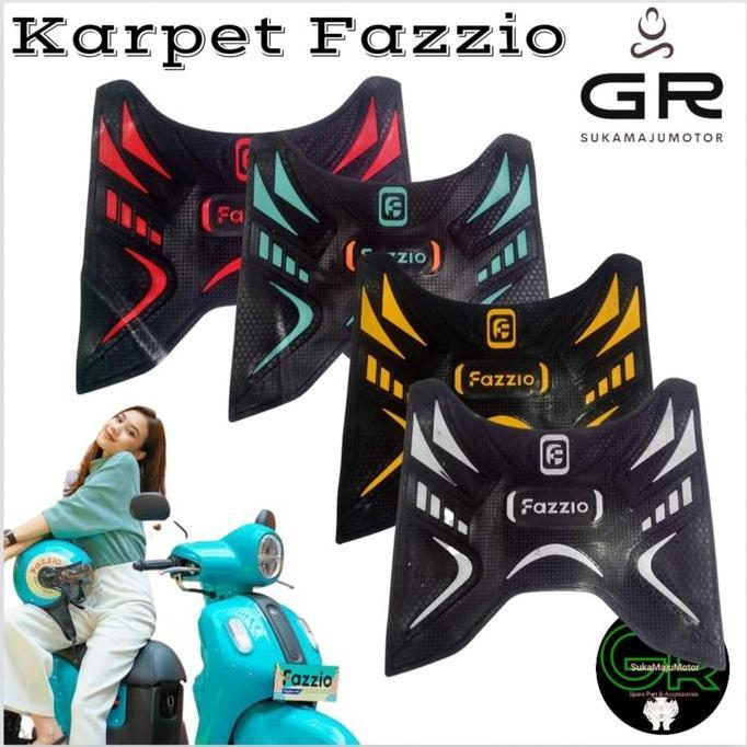 Promo Karpet Fazio pijakan kaki motor fazio khusus motor fazio Diskon