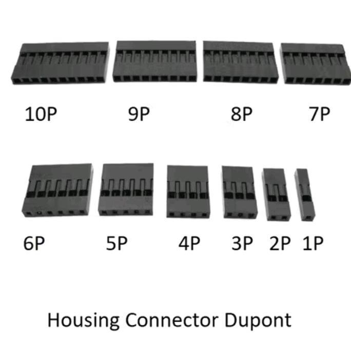BLACK HOUSING 14PIN PITCH 2.54MM DUPONT 14P HEADER JUMPER WIRE CABLE + FEMALE CONNECTOR 1SET 14 PIN 