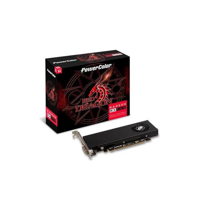 BEBAS ONGKIR - PowerColor RX 550 4GB RED DRAGON LP RX550 4G GDDR5 VGA AMD RADEON