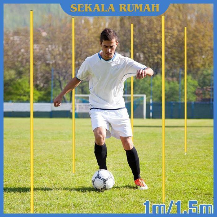 Ready Stok Agility Spike Pole Spring Stik Agility Training Latihan Ketangkasan Sepakbola