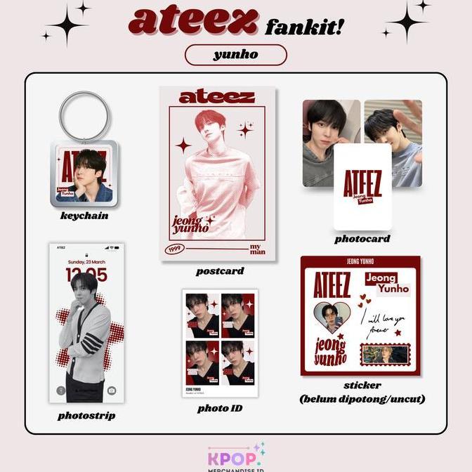 Best Ateez Fankit Fanmade Mini Fankit Ateez Ready