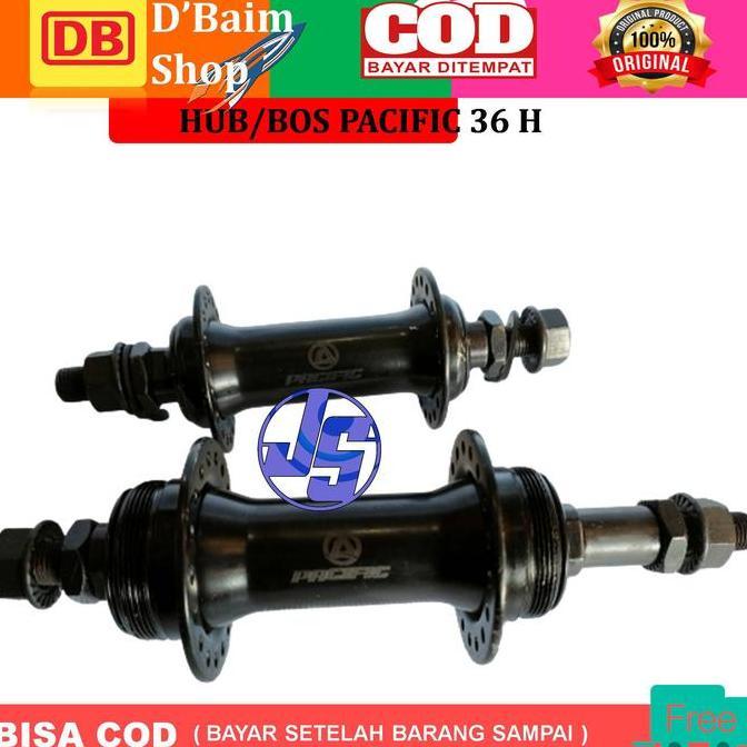 HUB PACIFIC  DOUBLE DRAT 36 HOLE 2 DRAT SEPEDA MTB, LIPAT, MINION, FEDERAL DAN BMX BOS SEPEDA