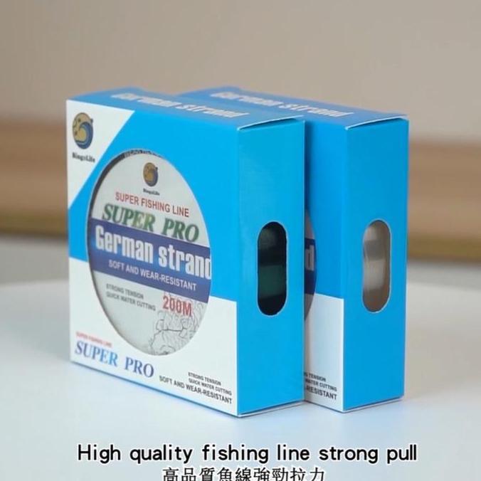 SENAR PANCING KUAT ANTI KERITING HIJAU TRANSPARAN BENANG PANCING NILON
