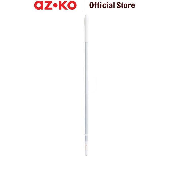 AZKO SATTO 155 CM GAGANG PEL TELESKOPIK - PUTIH TONGKAT MOP STIK PEMBERSIH HANDLE PEL BATANG MOP