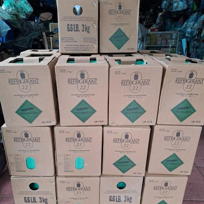 FREON AC R22 - FREON R22 ISI 3 KG TABUNG ASLI