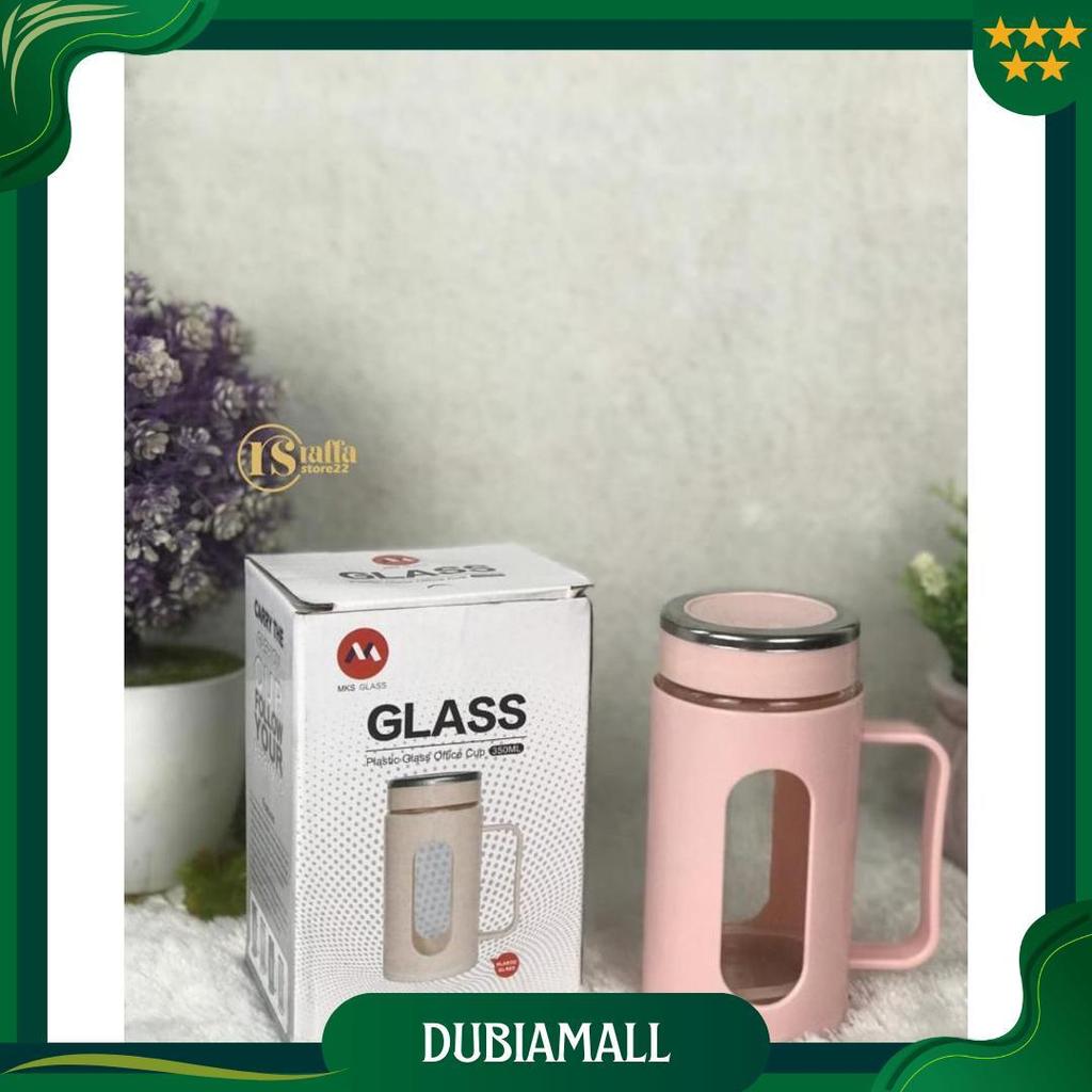 Mug Cantik Gelas Kaca Tumbler Glass Botol Minum Air Panas Dingin Promo Puncak