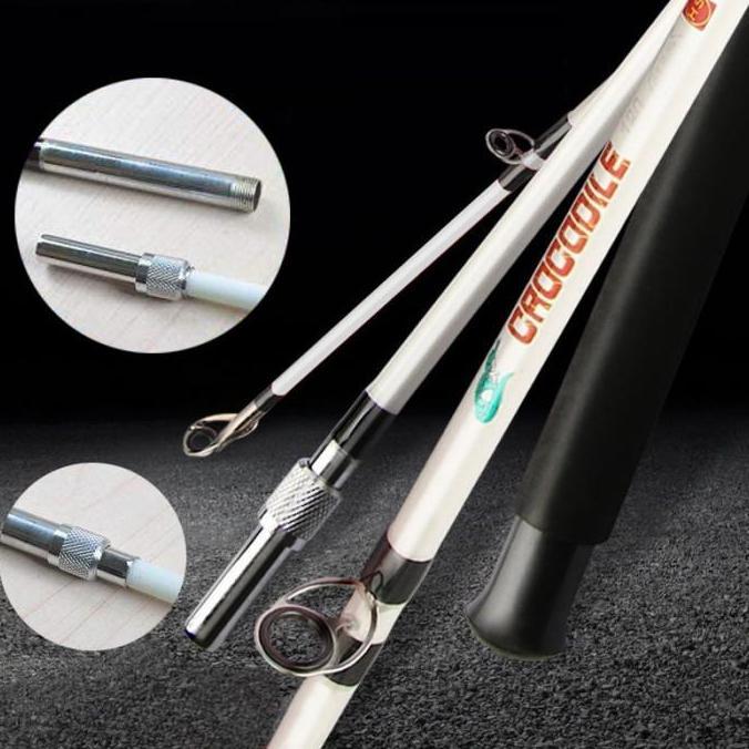 JORAN SPINNING FIBER SAMBUNG DUA DRAT PENGUNCI SAMBUNGAN KUAT 120 165 180 MAX DRAG 6KG