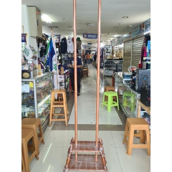 Tiang Bendera Pataka 2 Lubang