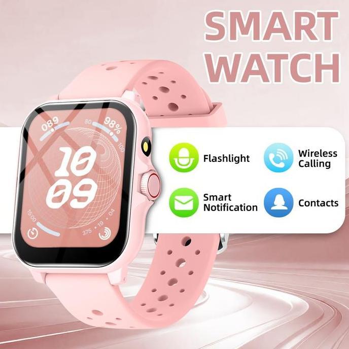 Smart Watches Outdoor Dedicated Smart Telepon nirkabel HD + Flashlight Pemantauan kesehatan olahraga