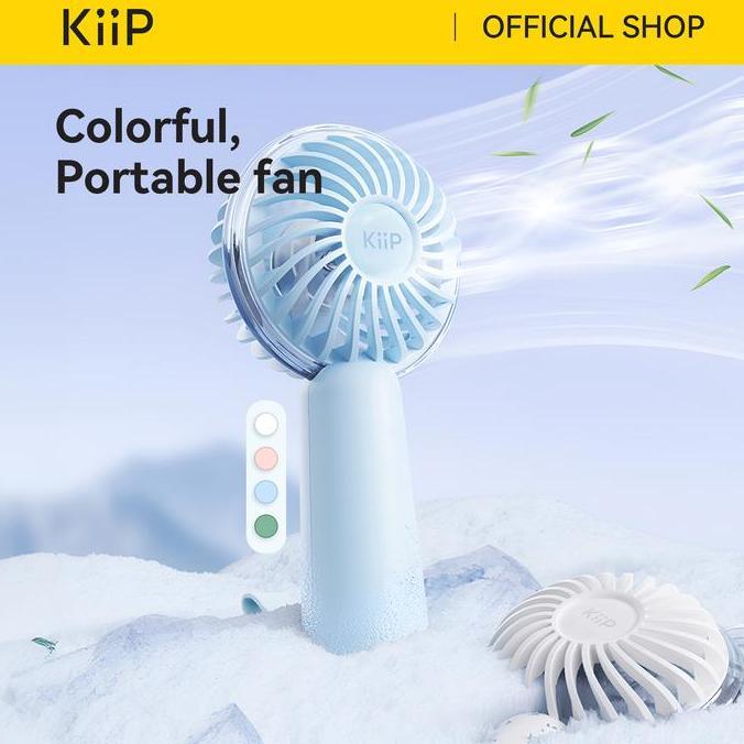Game- Kiip Fan Kipas Angin Mini Portable Rechargeable Fan-3Speed Kipas Genggam 1200Mah