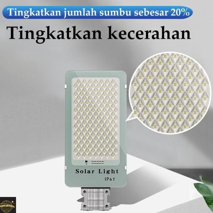 LAMPU JALAN SOLAR PANEL SURYA / LAMPU OUTDOOR / LAMPU TENAGA SURYA