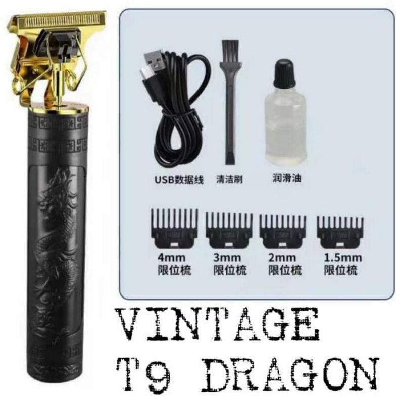 T9 DRAGON Alat Cukur Rambut Dragon T9 Cukur Rambut Hair Clipper