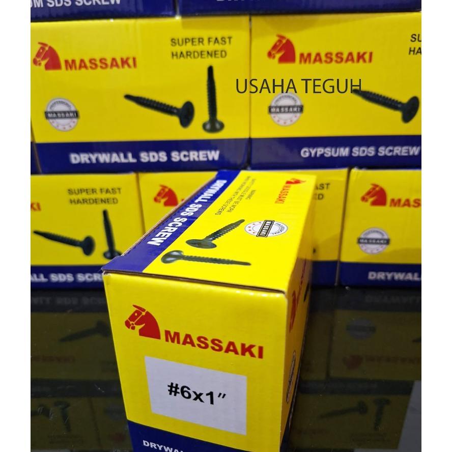 Sekrup Gypsum Sds Massaki / Sekrup Furing / Drywall Screws