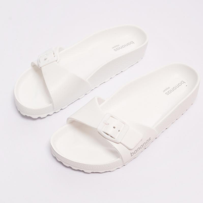 Bananas Slipper Sandal Fei Woman White