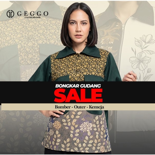 GEGGO WOMAN - BONGKAR LAST STOCK - Kemeja Wanita | Setcel | Outer | Jacket
