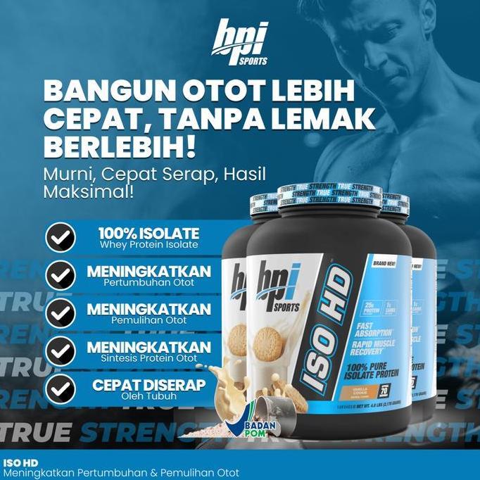 Dietmax- Bpi Iso Hd 5 Lbs Whey Protein Isolate - Whey Protein Isolate
