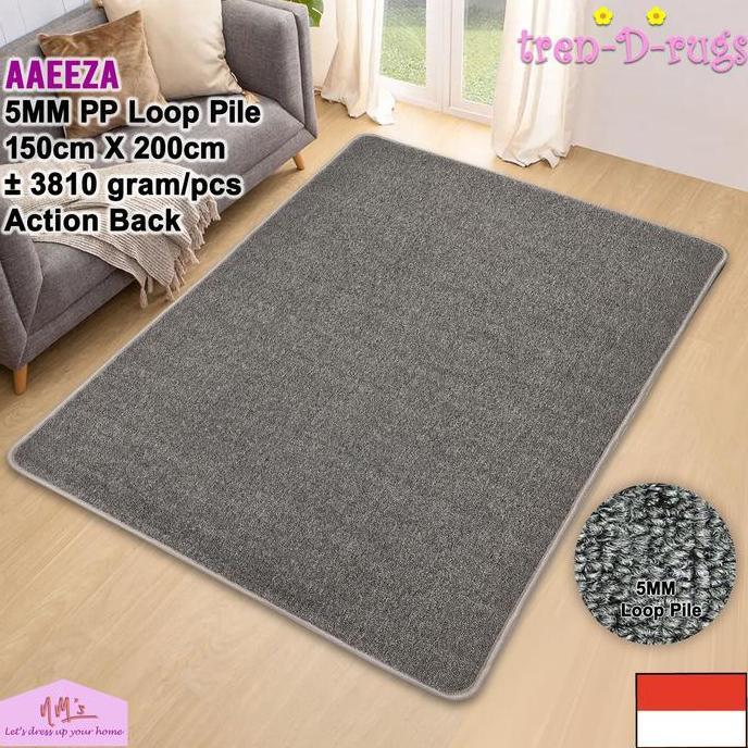Myroom- Tren-D-Rugs Karpet Polos Bulu Lantai Permadani Minimalis-Nms