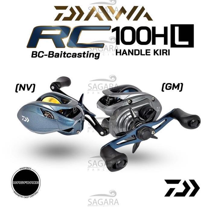 60U - Reel Daiwa Rc 100Hl | Reel Bc Daiwa | Reel Bait Casting