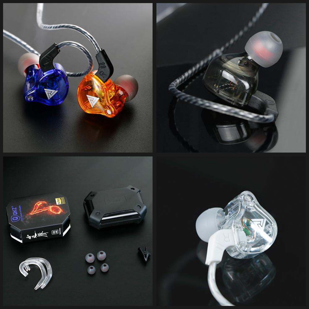 Qkz Ak6 Qkz Ak6 Pro Qkz Ak6 Max With Mic In-Ear Earphone Hifi Fever Bass Earphone Sport Gaming Heads