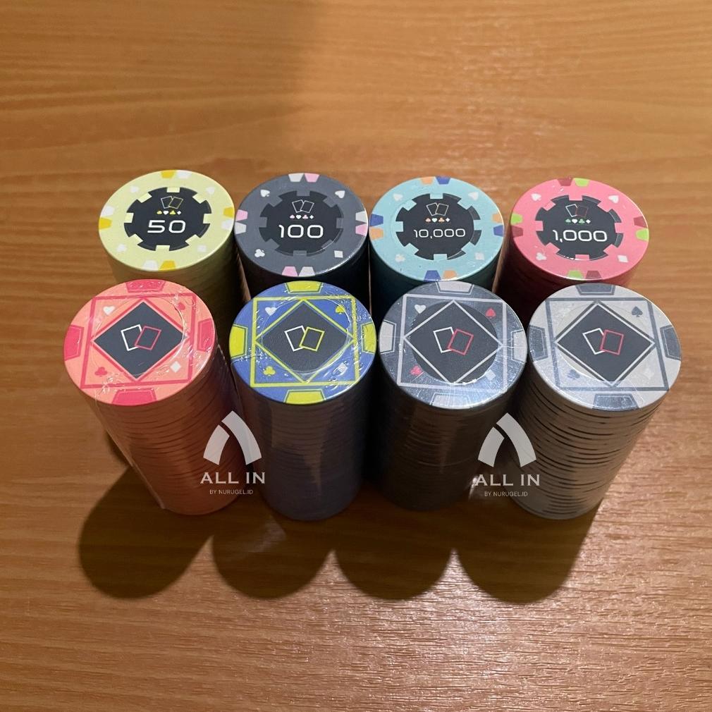 Sale Premium Casino Ceramic Chip / Kasino Chip Keramik Diskn Promo