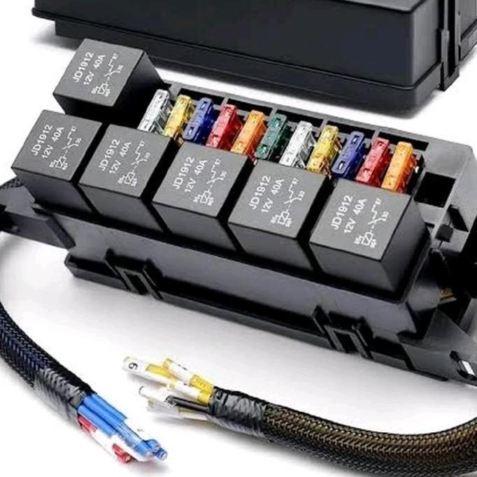 HARGA DISC - Fuse Box 6 Relay 11 Fuse Universal - Fuse Box