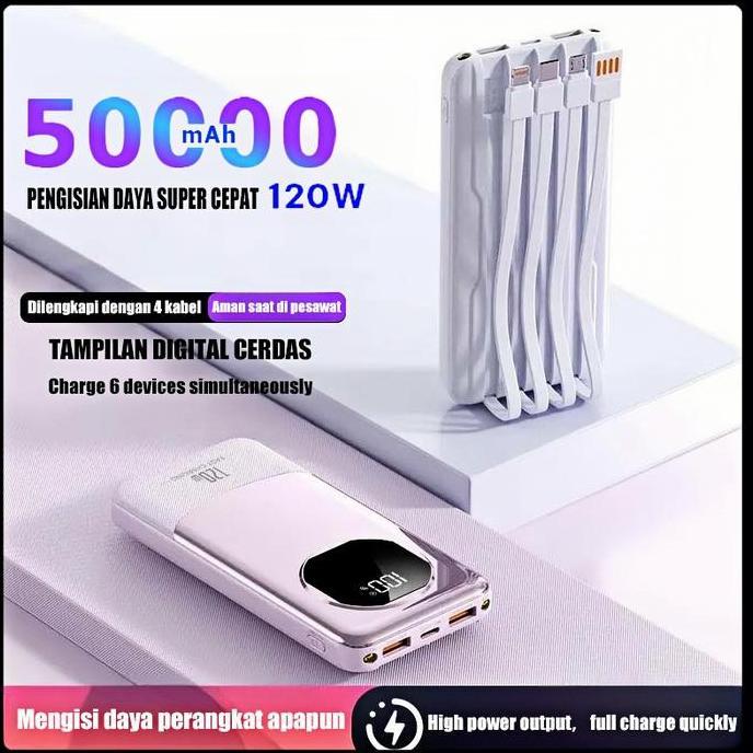 [terlaris] UGREEU 120W power bank awet tahan lamar power bank robot 50000 mah asli ori robot power b
